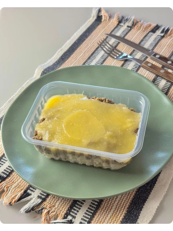 Escondidinho de carne bovina